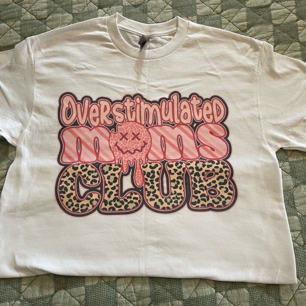 White Graphic Kids T-Shirt